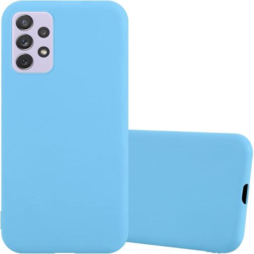 Samsung Galaxy A70, A71, A72, A73, A74 5G Silicon Phone Cover Case-sky Blue