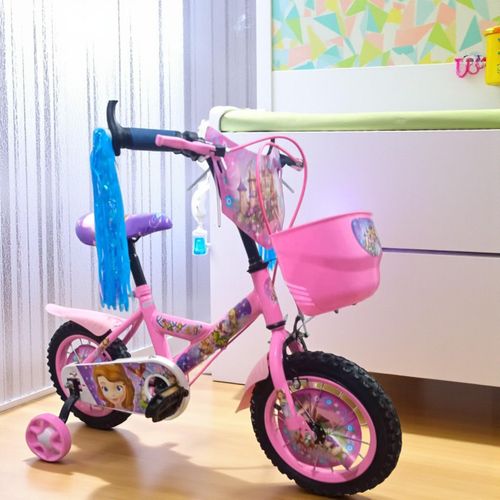Baby Children Kid's 12 inch Bicycle Bike 2-4 Years Princess Sofia - Pink