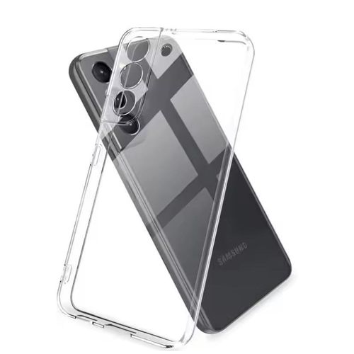 Samsung Galaxy Liquid Silicone Transparent Case for S21,S22,23,24 Silky-Soft Touch Full Body Phone Protection.