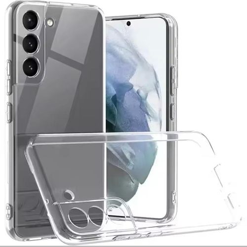 Samsung Galaxy Liquid Silicone Transparent Case for S21,S22,23,24 Silky-Soft Touch Full Body Phone Protection.