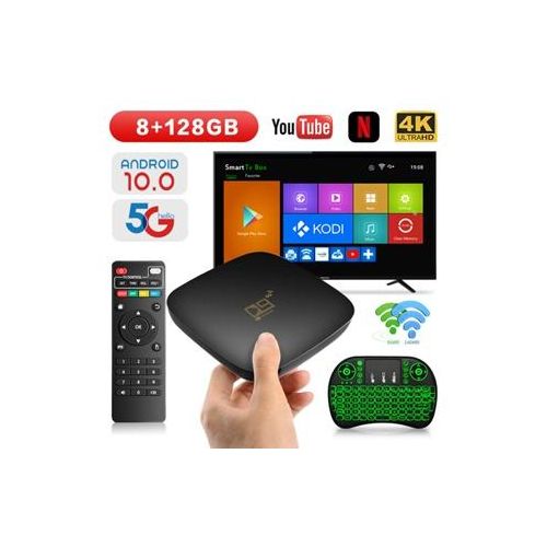 D9 5G Android 4K HD Smart TV Box to Connect Wifi Smart TV For Youtube Netflix Chrome And Android TV Box For Non Smart TV Media Player 8G RAM+128G ROM