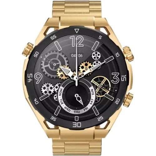 G-Tab GT8 Amoled Smart Watch, Music Storage upto 1 GB, 1.43 INCHES AMOLED WITH LEATHER Strap + RUBBER Strap, Smart Calling, heart rate, blood oxygen, sport mode, always display on- Multicolor