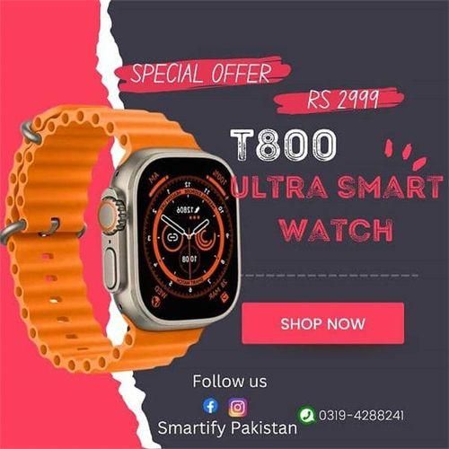 Orange T800 Ultra Touch NFC Smart Bluetooth Watch