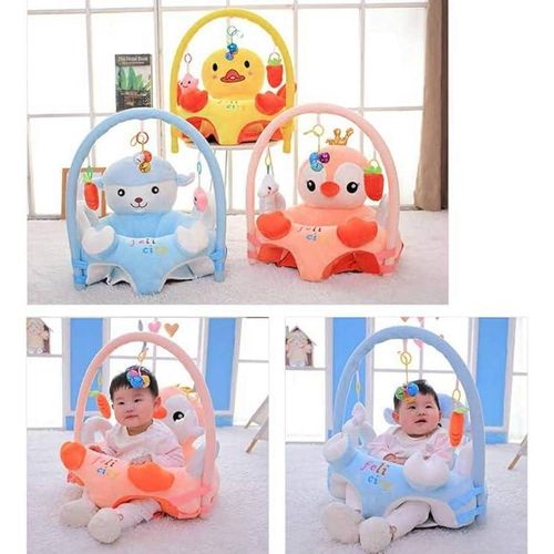 Other Baby Sofa, Sitting, Study Chair, Rabbit, Cute, Chair, Elephant, Frog, Plush, 6-18 Months, Infant Chair, Handrail, Penguin, Pig, Zabuton, Anti-Slip, Fluffy, Comfortable, Baby Goods, Meals, Nursery -  Multi-Colour