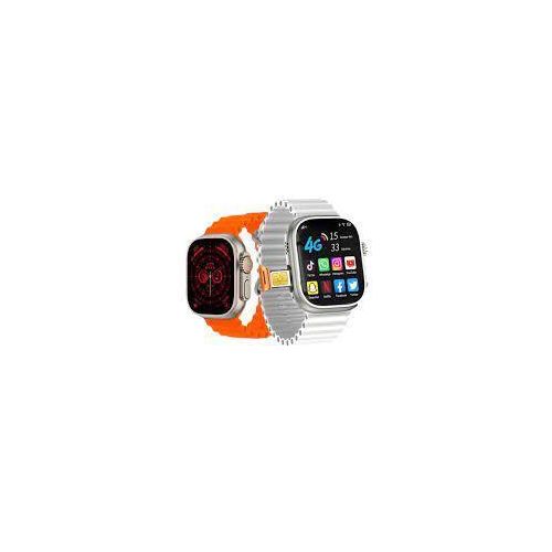 Modio 4G Ultra MAX SIM Powered Smart Watch with 4GB RAM and 64GB Internal Memory - with 3 Strap -Multicolor