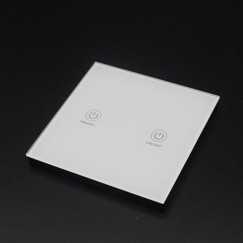 White EV1527 Wireless Remote Control Light Smart Switch -