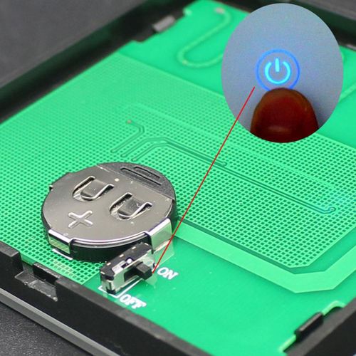 White EV1527 Wireless Remote Control Light Smart Switch -