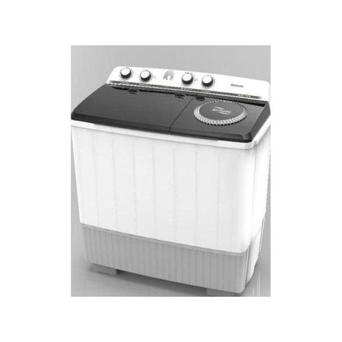 Hisense 10kg Twin Tub Washing Machine - White