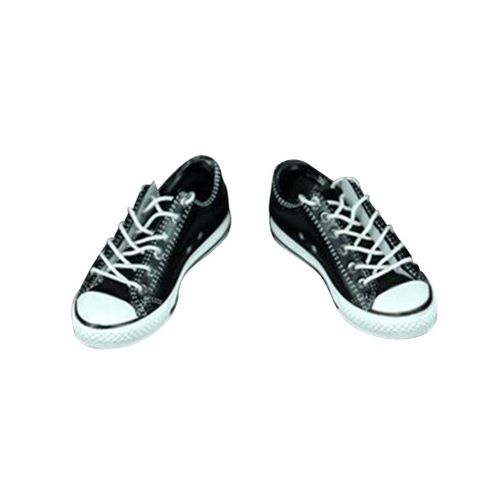 1/6 12'' Female Action Figure Shoes  Canvas Sneaker for    Black