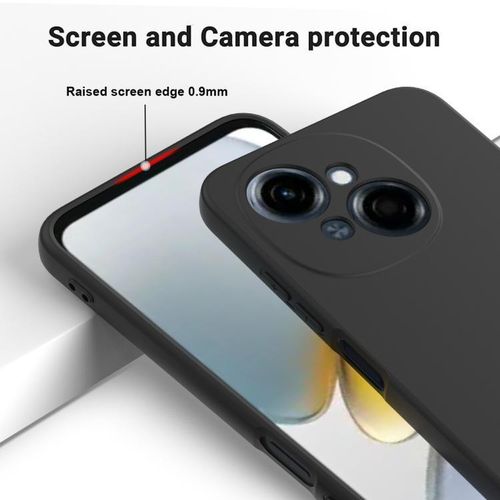 Tecno Pop 9 Luxury Soft Rubber Liquid Silicone Skin Touch Feel Cover Case Blue
