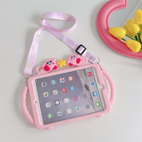 For Huawei Matepad T10s T10 Mate Pad 10.4 11 Pro 10.8 Case MediaPad M6 M5 Honor V6 V7 Cartoon Safe Silicon Stand Kid Cover Funda-Case with strap