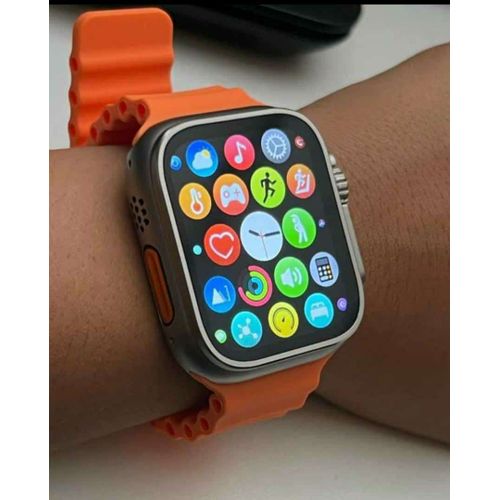 Calling, Workout, Smartwatch - Orange