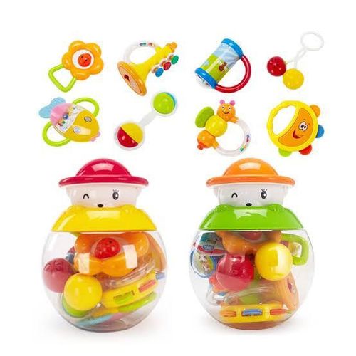 Baby Toys Rattle Set-Red