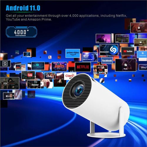 Smart Projector auto chart Proyector mini Home Theater Lcd Smart movie portable 4k mini android projector