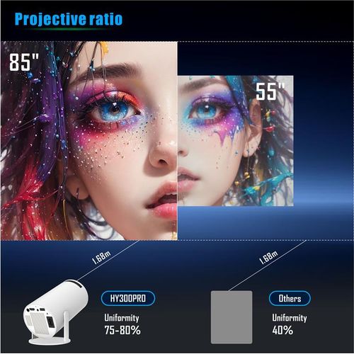 Smart Projector auto chart Proyector mini Home Theater Lcd Smart movie portable 4k mini android projector