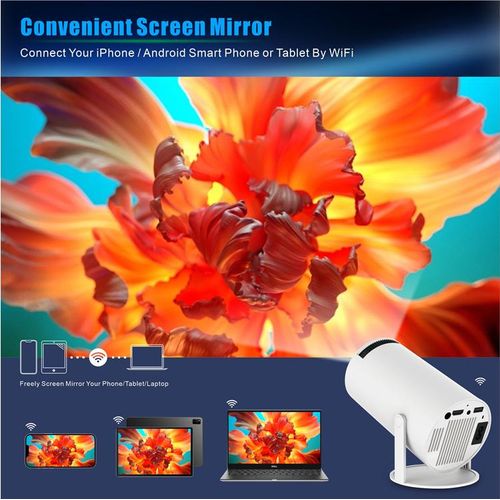 Smart Projector auto chart Proyector mini Home Theater Lcd Smart movie portable 4k mini android projector