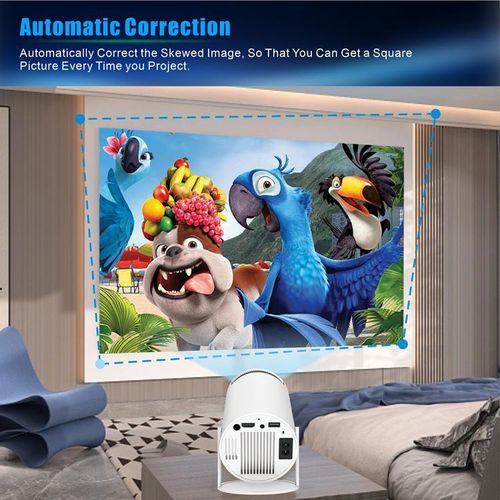 Smart Projector auto chart Proyector mini Home Theater Lcd Smart movie portable 4k mini android projector