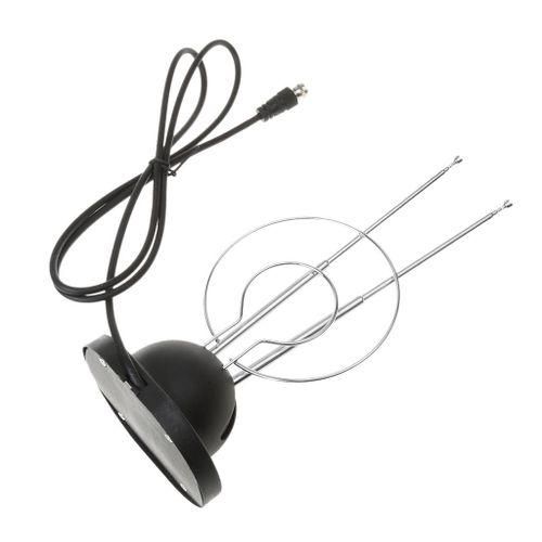 Rabbit Ear TV Antenna HDTV VHF With Coaxial Cable