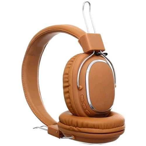 SODO Bluetooth Wireless Headphones With Inbuilt  Mic Plus A Super Battery - Brown,Color May Vary