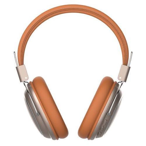 SODO Bluetooth Wireless Headphones With Inbuilt  Mic Plus A Super Battery - Brown,Color May Vary
