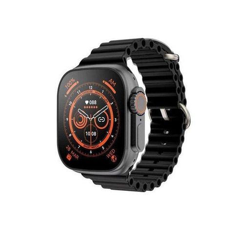 BT Ultra Smartwatch Bluetooth Phone Waterproof - Black
