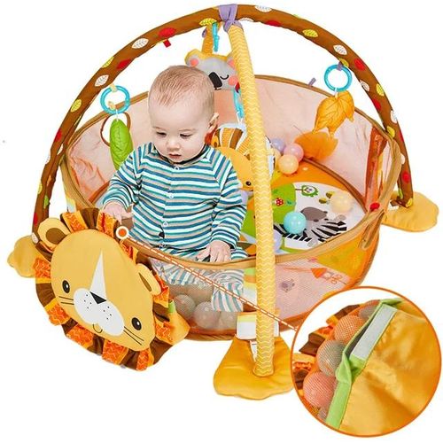 Baby Activity Animal Play Gym - Orange