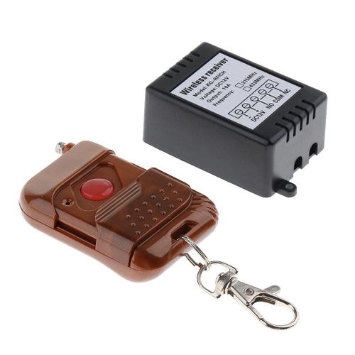 DC 12V 433MHz 800W 1 CH RF Relay Smart Wireless Remote