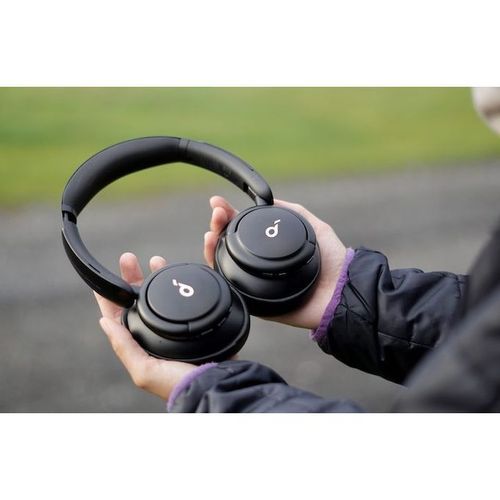Anker Soundcore Life Q30 Bluetooth Noise Cancelling Headphones, 40H Playtime, USB Type C Fast Charge, Soft Earcups With Free Carry Case - Black