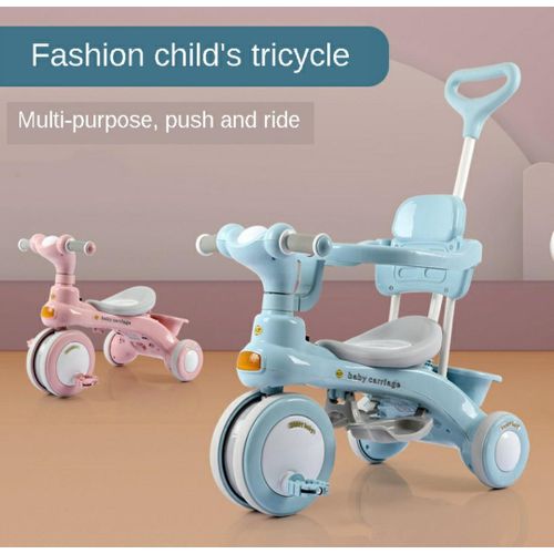 Kids 3in1 Tricycle Push Bike Adjustable Trike Ride On Toy for kids