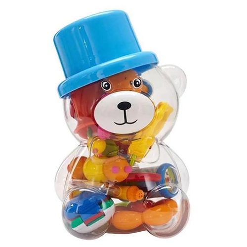 Baby Rattle Set 10 Pieces-Blue