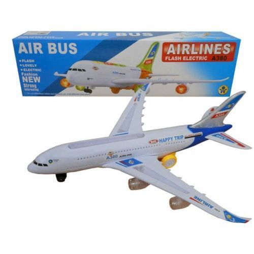 Airplane Airbus Children's Toy - White
