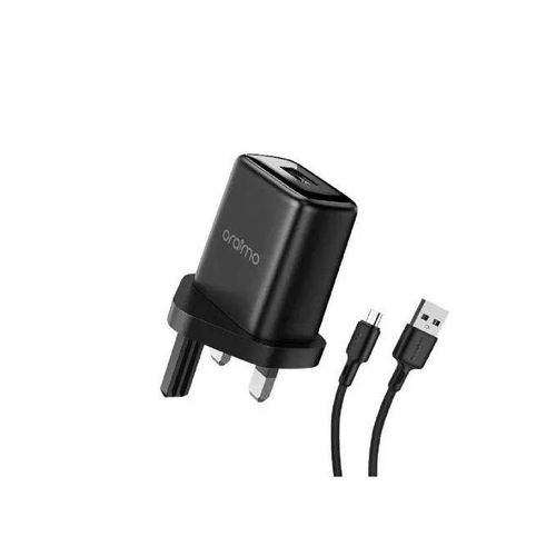 Oraimo 2A Fast Charger-BLACK