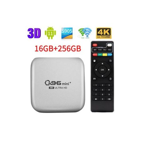 Q96mini plus Smart TV Amlogic Box S905L 5G Wi-Fi UHD 4K HDR10 H. 256 16GB 256GB Android 2023 media player top iptv box XUWP