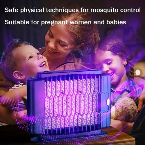 Electric Instant Mosquito Killing Lamp With Led Light To Repel Mosquitoes-Multicolours