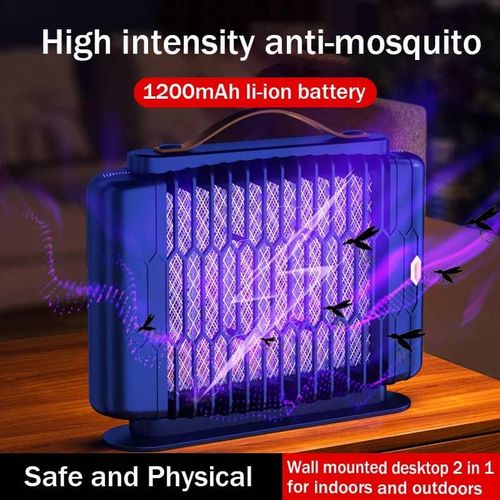 Electric Instant Mosquito Killing Lamp With Led Light To Repel Mosquitoes-Multicolours