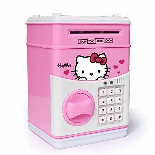 ATM Kids Piggy Savings Bank with Electronic Lock Piggy Bank & ATM with Password