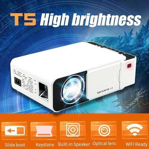 Max 200 "HD Large Screen TV Lcd Video Projector 2600 Lumens 3d 1080p Home Cinema Hdmi