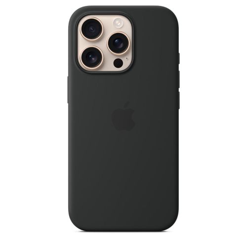 Apple IPhone 16 Pro , Pro Max  Silicone Phone Case With MagSafe Phone Cover &ndash; Midnight Black