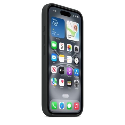 Apple IPhone 16 Pro , Pro Max  Silicone Phone Case With MagSafe Phone Cover – Midnight Black