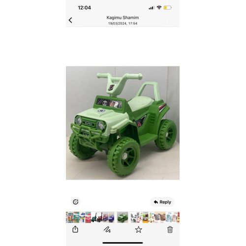 Factory Wholesale New Design Utv 4 Wheel Battery Operated Kids Ride On Electric Toy Car - Multicolour