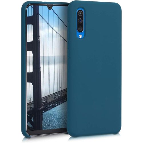 Samsung Galaxy A50, A51, A52, A53, A54 5G Silicon Phone Cover Case-Blue