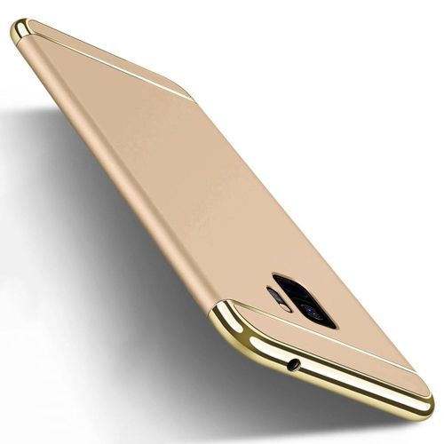 Phone Case Galaxy S9 , 3 In 1 Combination Hard Coated Anti-Fingerprint Non Slip Matte Surface Electroplate Frame Cover For Samsung Galaxy S9