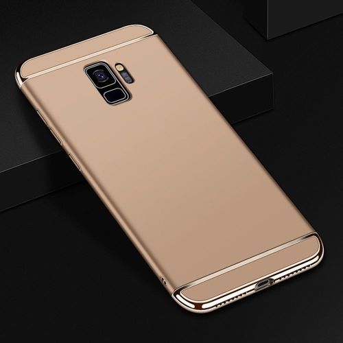 Phone Case Galaxy S9 , 3 In 1 Combination Hard Coated Anti-Fingerprint Non Slip Matte Surface Electroplate Frame Cover For Samsung Galaxy S9