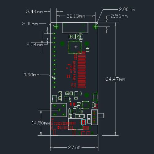 LoRa32 V2.1 433MHz OLED 0.96 Inch Bluetooth WIFI Wireless