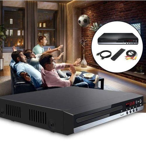 DVD Player For TV UHD 1080P RegionFree Compact USB Input For Study