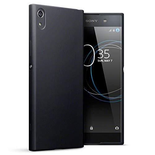 Sony Xperia XZ1, XZ1 Compact, XA1 Plus, R1, L2, R1 Plus, XA2, XA2 Ultra, Soft, Shock Proof, Slim, Hybrid Edge to Edge Scratch Resistant Protective Mobile Phone Case Cover-Black
