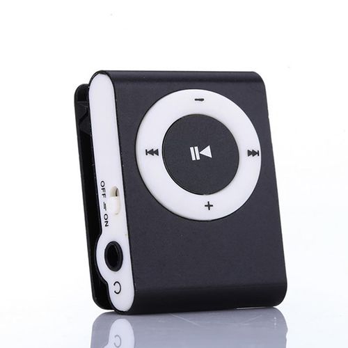 MP3 Player Sport Digital Music Support TF Card MP3 USB 2.0-Black