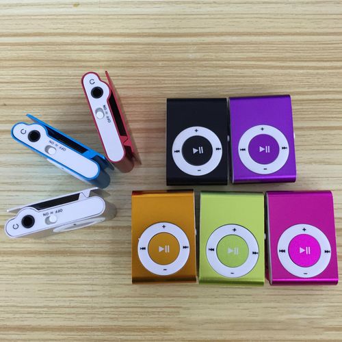 MP3 Player Sport Digital Music Support TF Card MP3 USB 2.0-Black