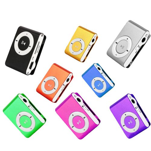 MP3 Player Sport Digital Music Support TF Card MP3 USB 2.0-Black