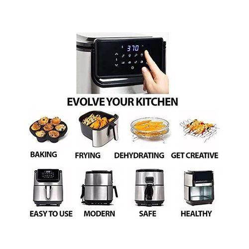 RAF 10L / 10 liters Easy-to-Use Digital Air Fryer - Black